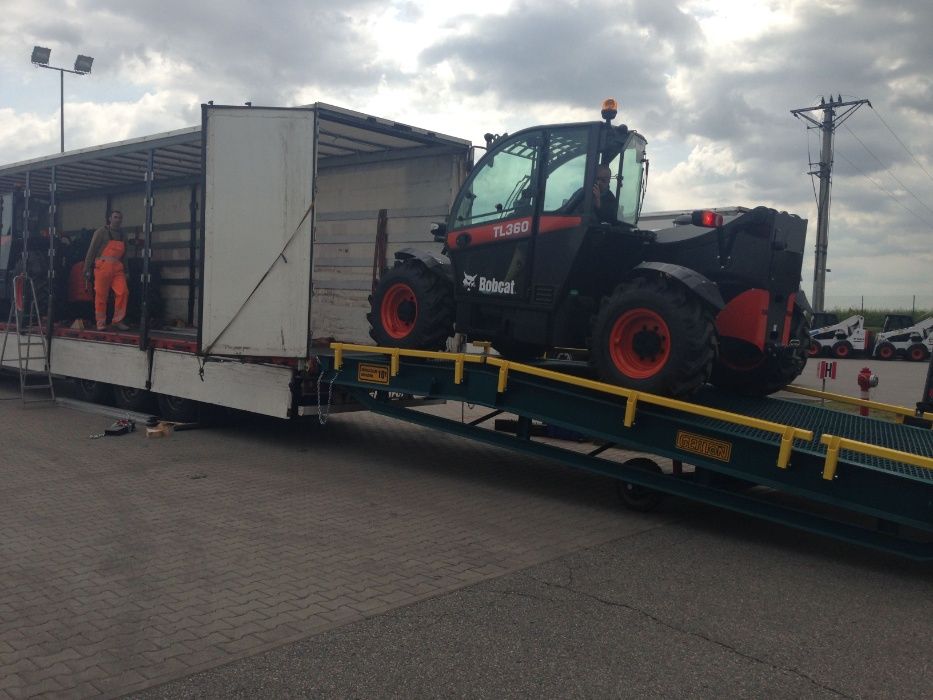 Rampa Mobilna najazdowa przeładunkowa rozładunkowa POLSKA PRODUKCJA