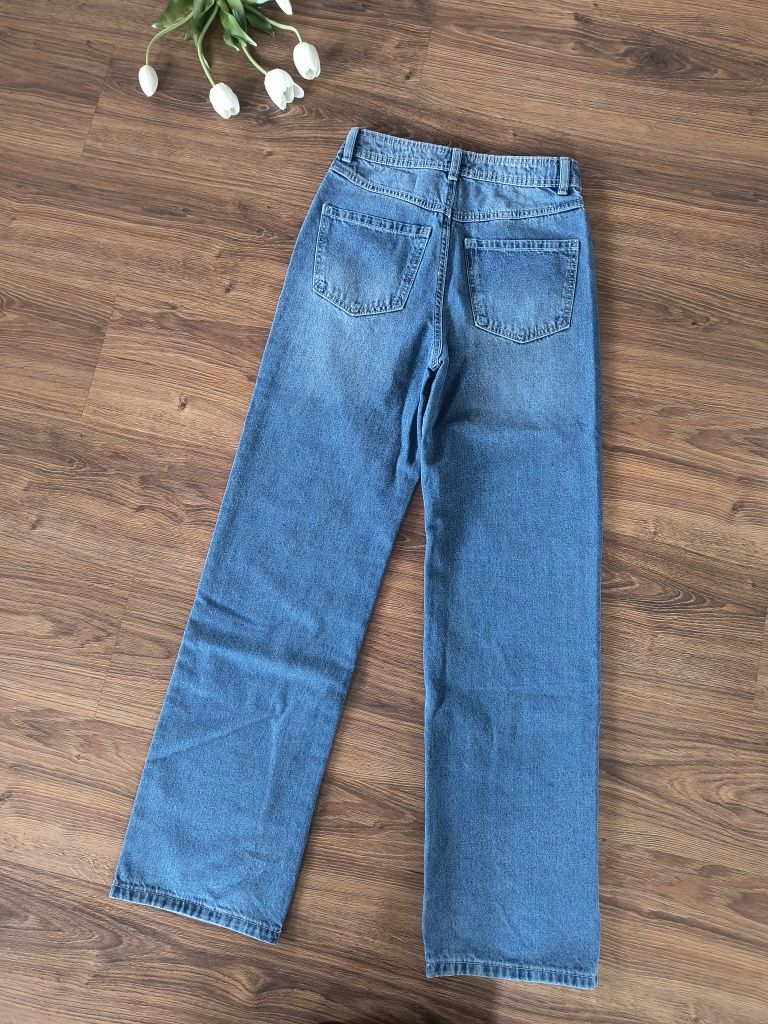 Spodnie jeansowe Cropp 34