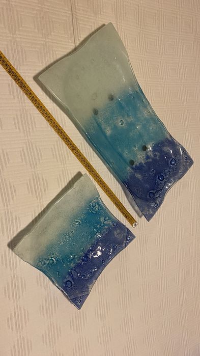 Travessas em vidro (novas)