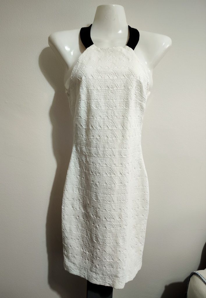 Vestido Branco Tubo Zara trafaluc