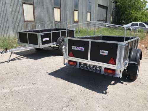 Легковий оцинкований причіп