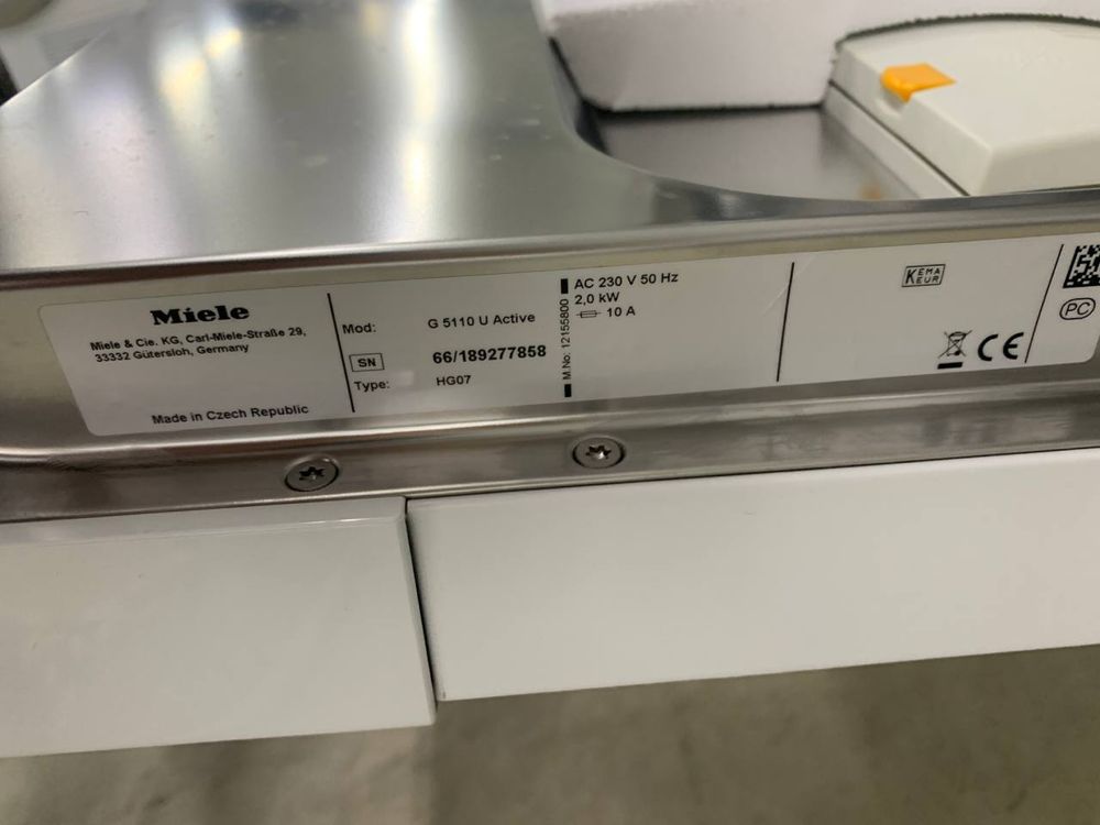 Нова посудомийна машина Miele G 5110 SC 2024року