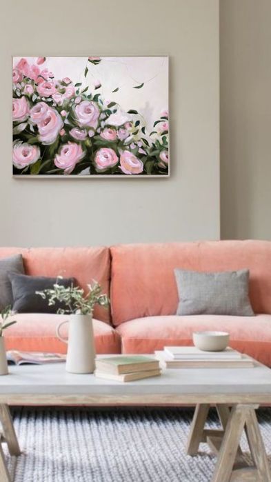 картина акрилом с золотом