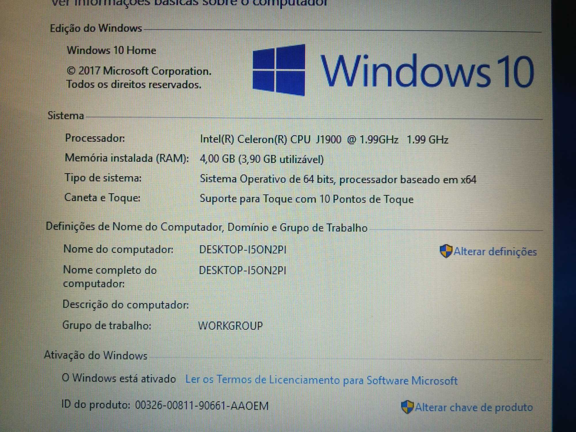 Computador POS Touch 15"