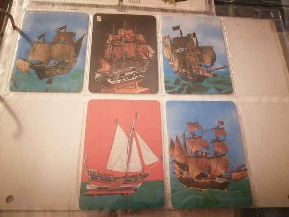 Calendários de bolso (1985) | Barcos