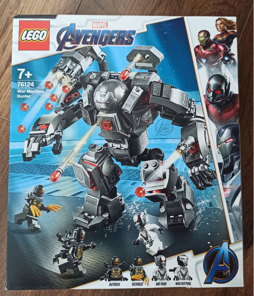 Klocki LEGO 76124 MARVEL Avengers War Machine Buster