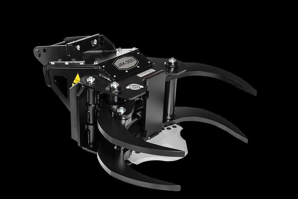 Głowica, chwytak biomasowy JAK 300B do koparki