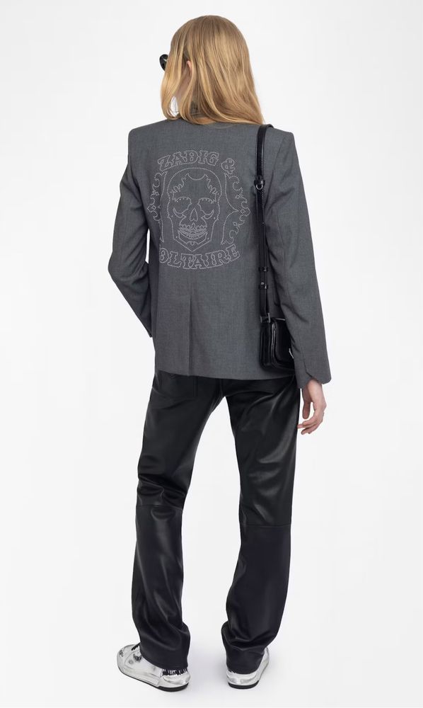 Пиджак серый Zadig & Voltaire