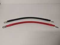 Kabel do łączenia akumulatorów inwertera 35mm2 m8 30cm