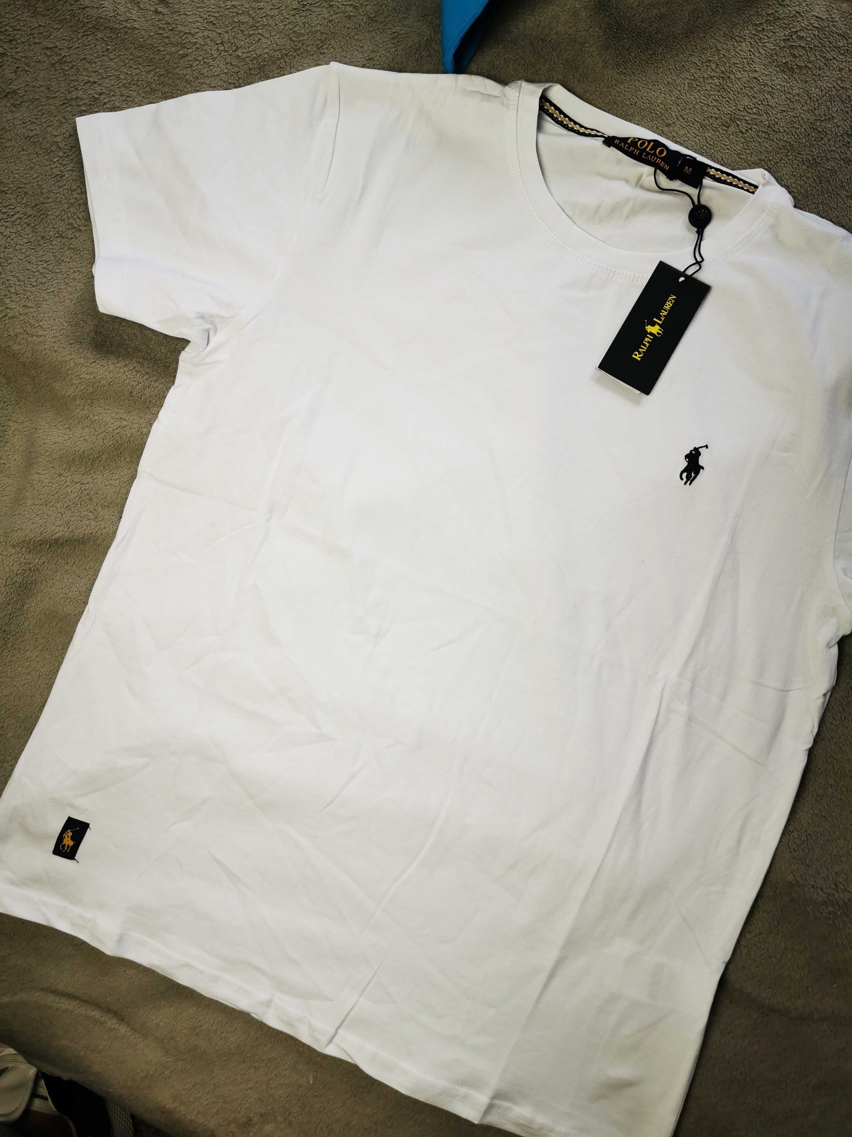 Koszulka męska mały znaczek Hugo Boss Ralph Lauren Shirt Premium