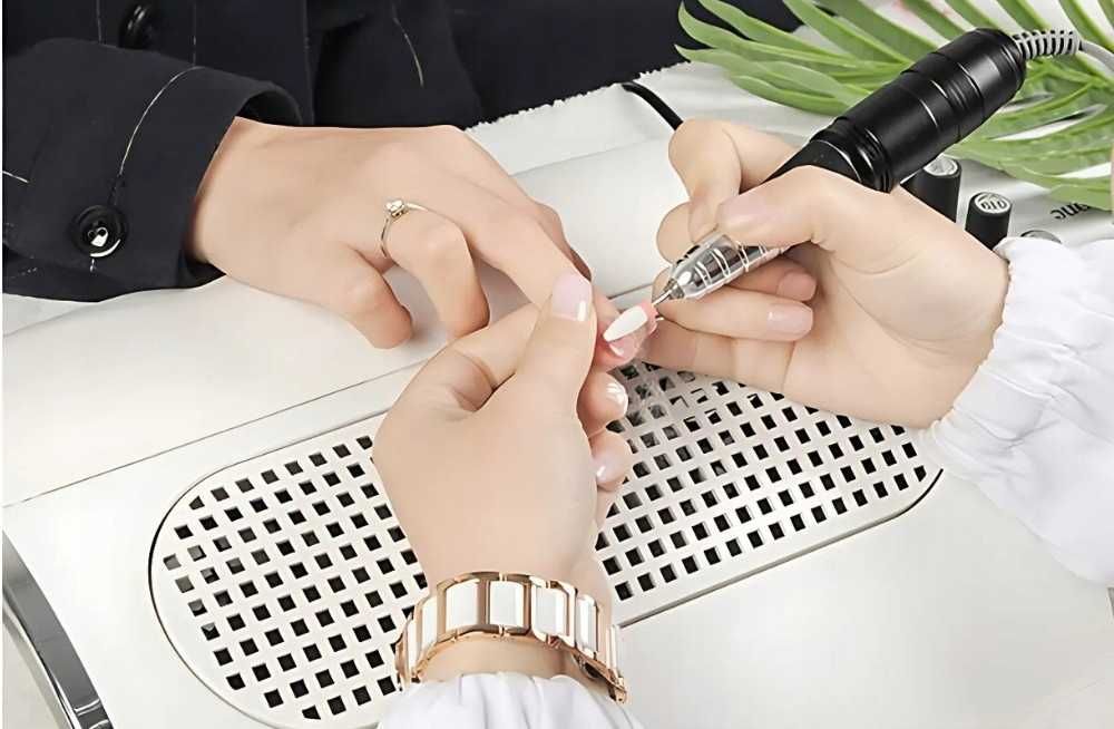 Pochłaniacz Pyłu Odpylacz Do Manicure Frezarki 3 Wiatraki 2 Worki