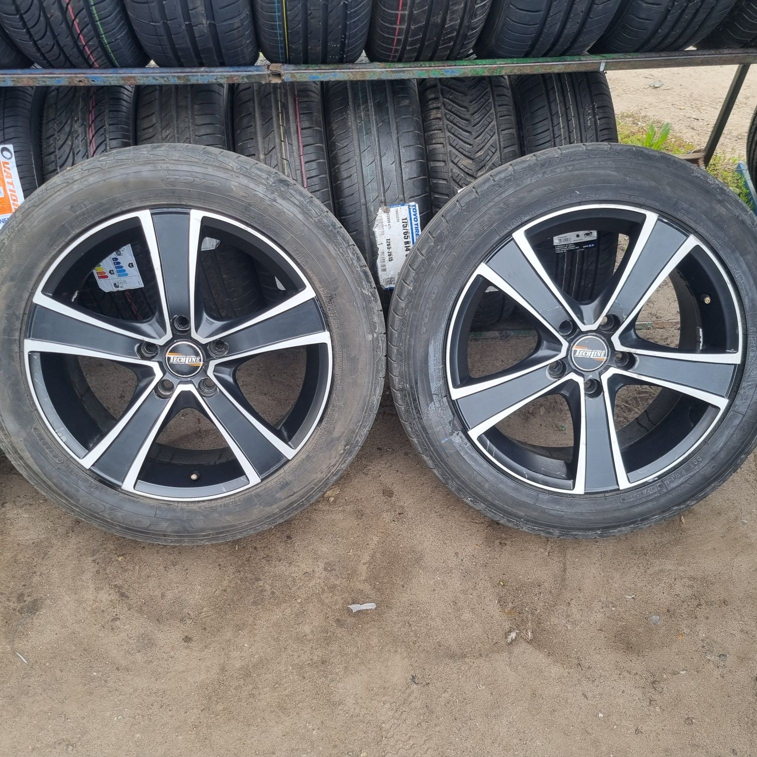диски 17 5/114.3 tech line Mitsubishi Nissan Kia Hyundai Toyota Honda