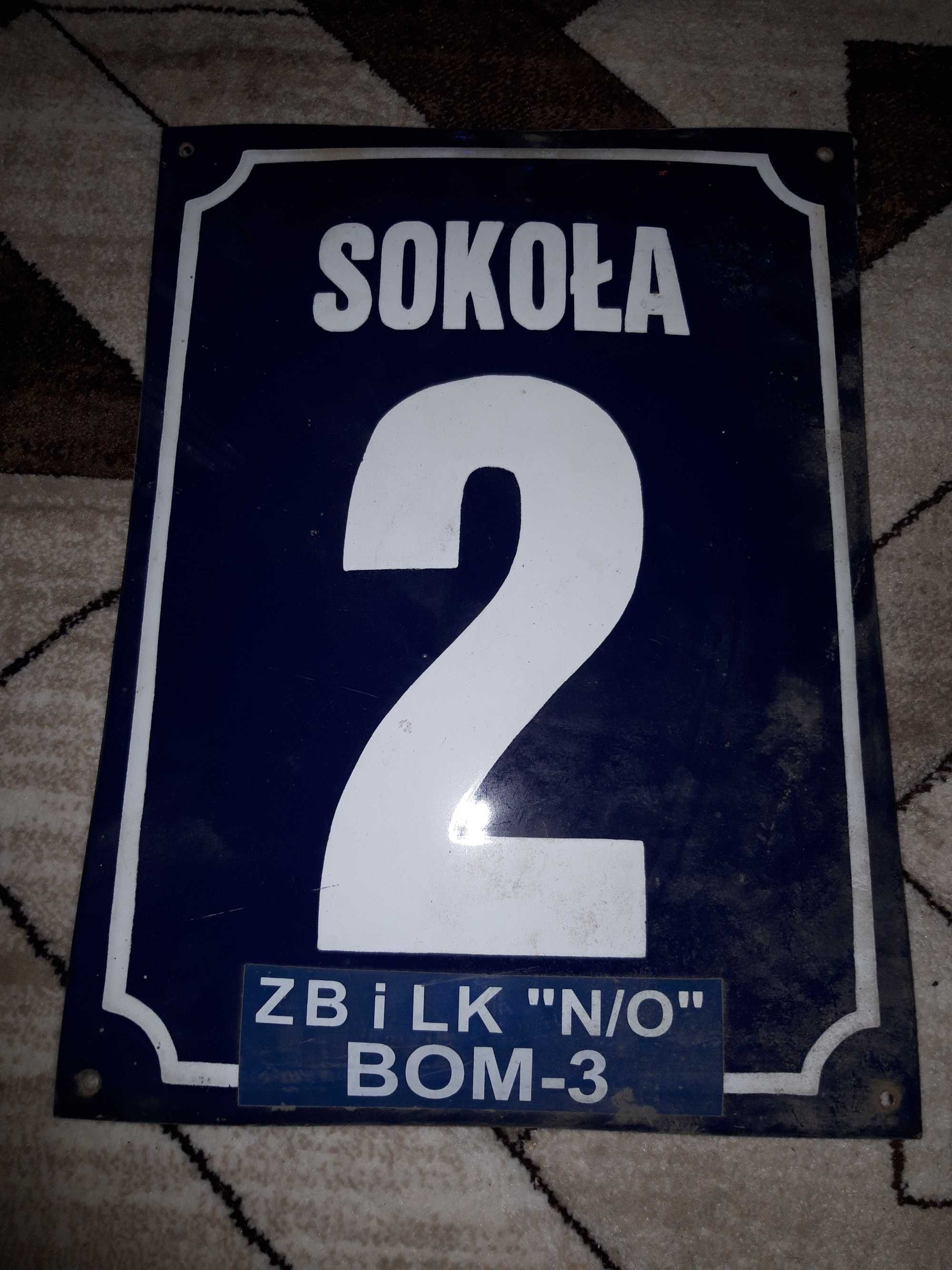szyl z nazwą ulicy