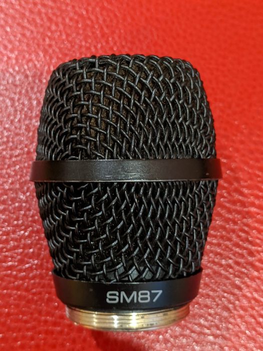 Samson AX1/UR1. Shure SM87.