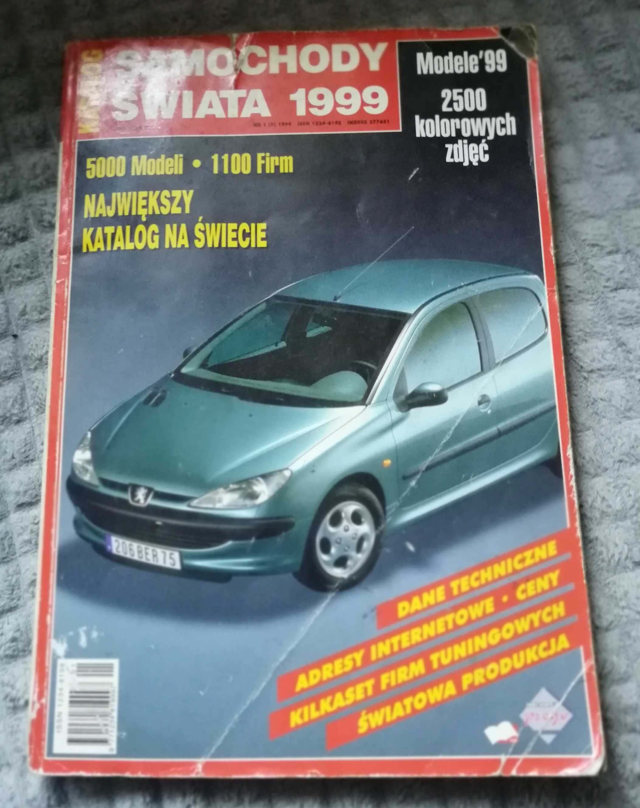Samochody świata 1999 - katalog.