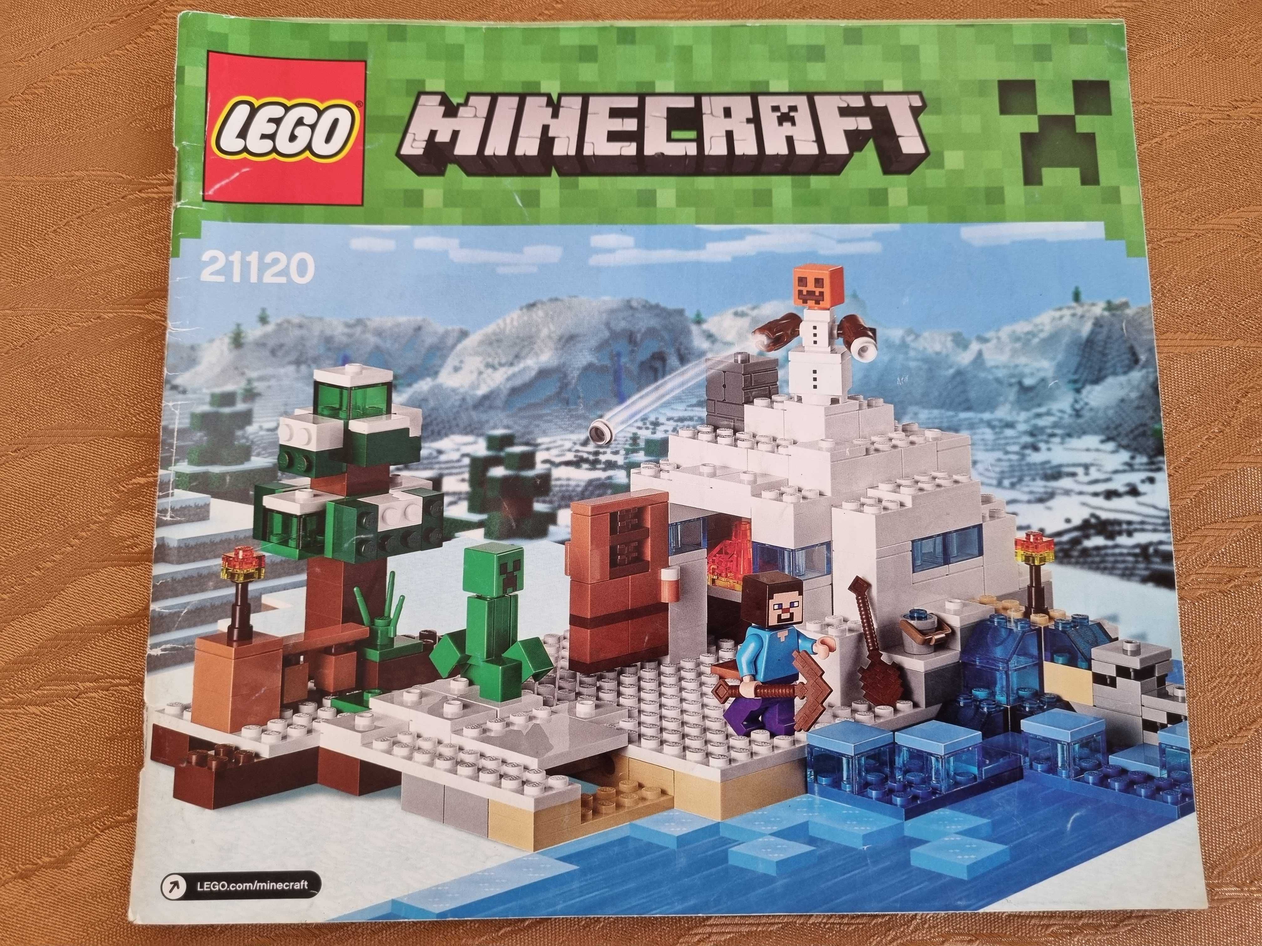 Lego Minecraft 21120 Śnieżna kryjówka.