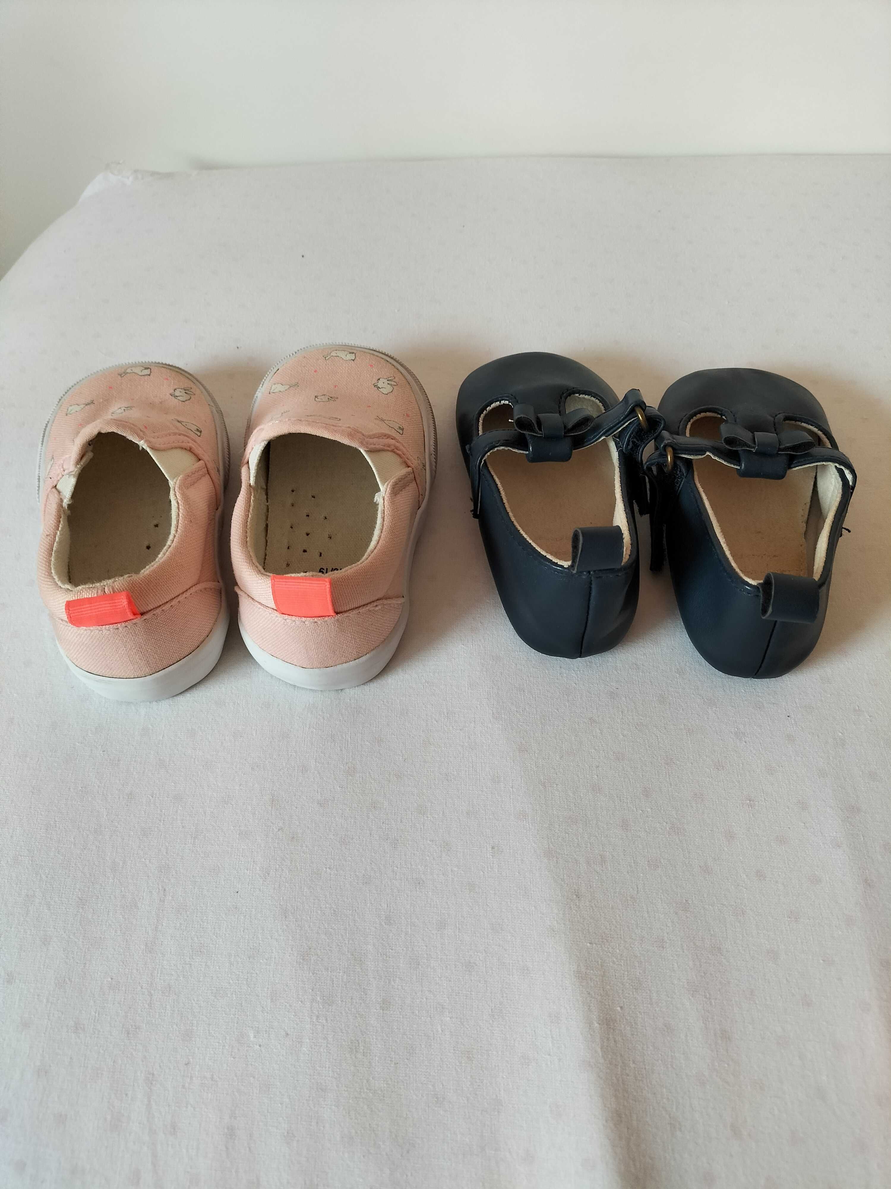 Conjunto sapatos menina 18-19