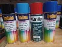 Farba w sprayu Brillux i Belton