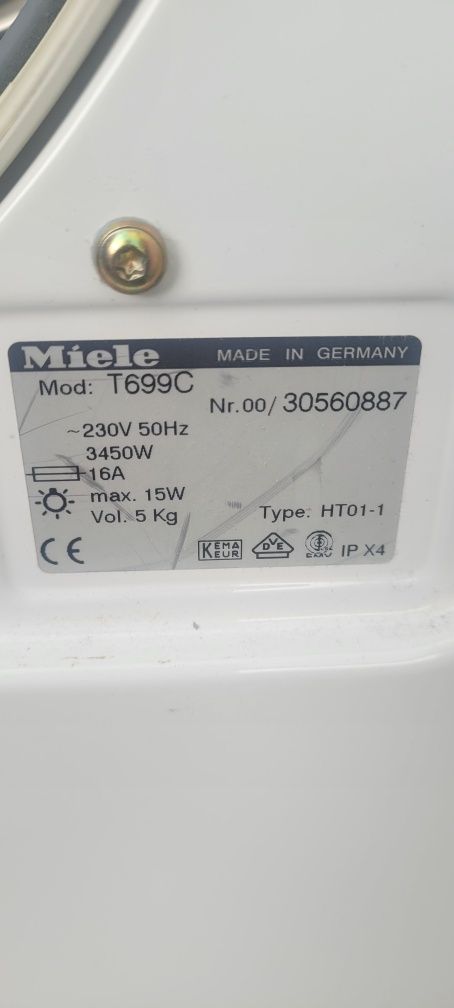 Suszarka elektryczna Miele novotronic T699C