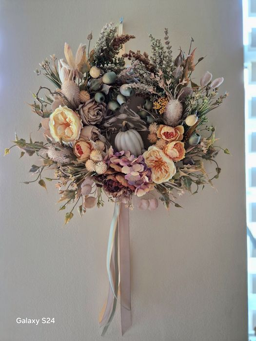 Wianek na drzwi "Jesienna Melodia"