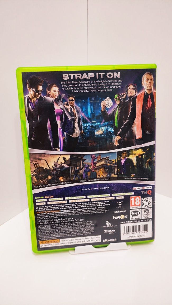 Saints Row the third Xbox 360