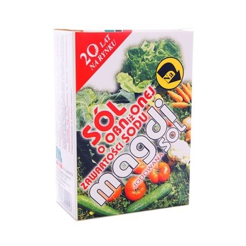 Sól niskosodowa Sól potasowa spożywcza Magdi Sól 1 kg