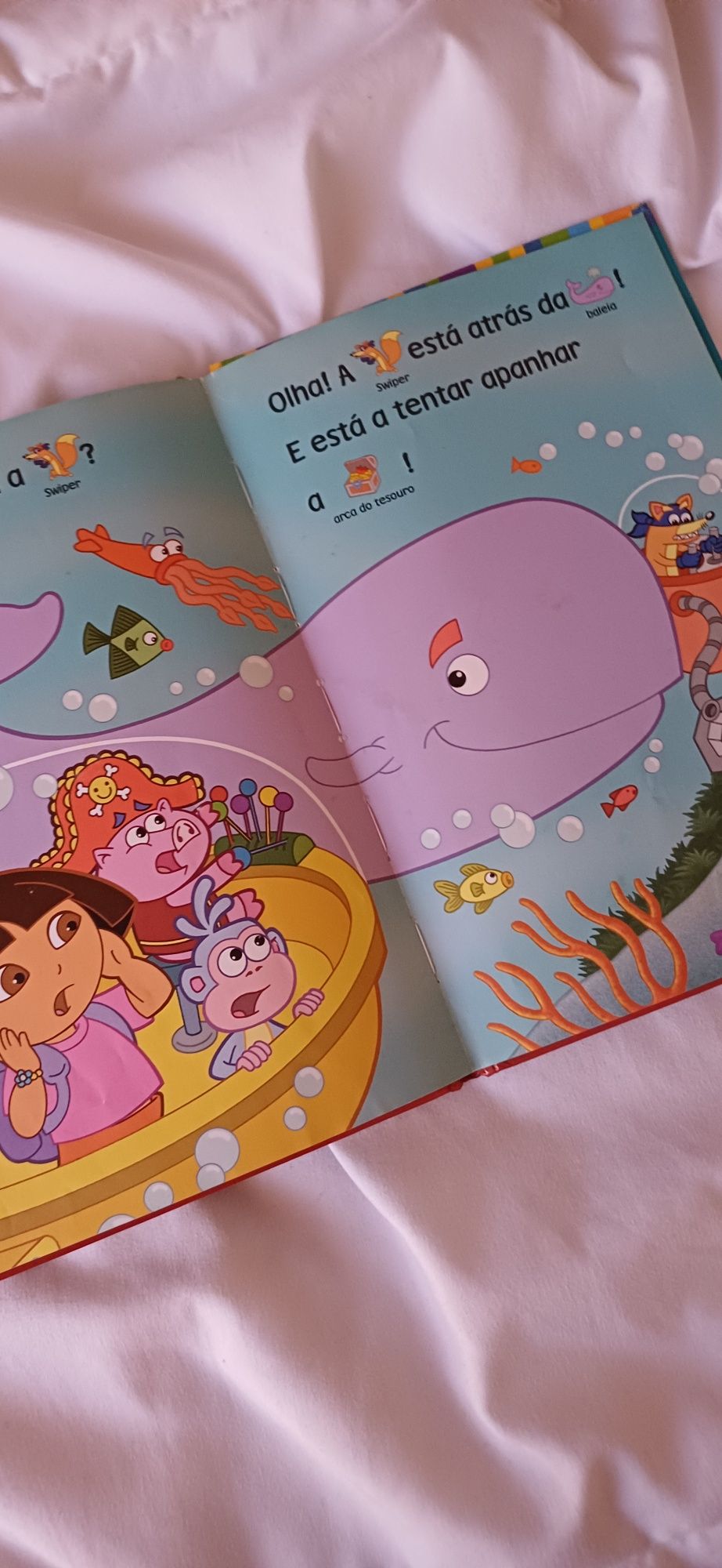 3 livros da Dora aventureira