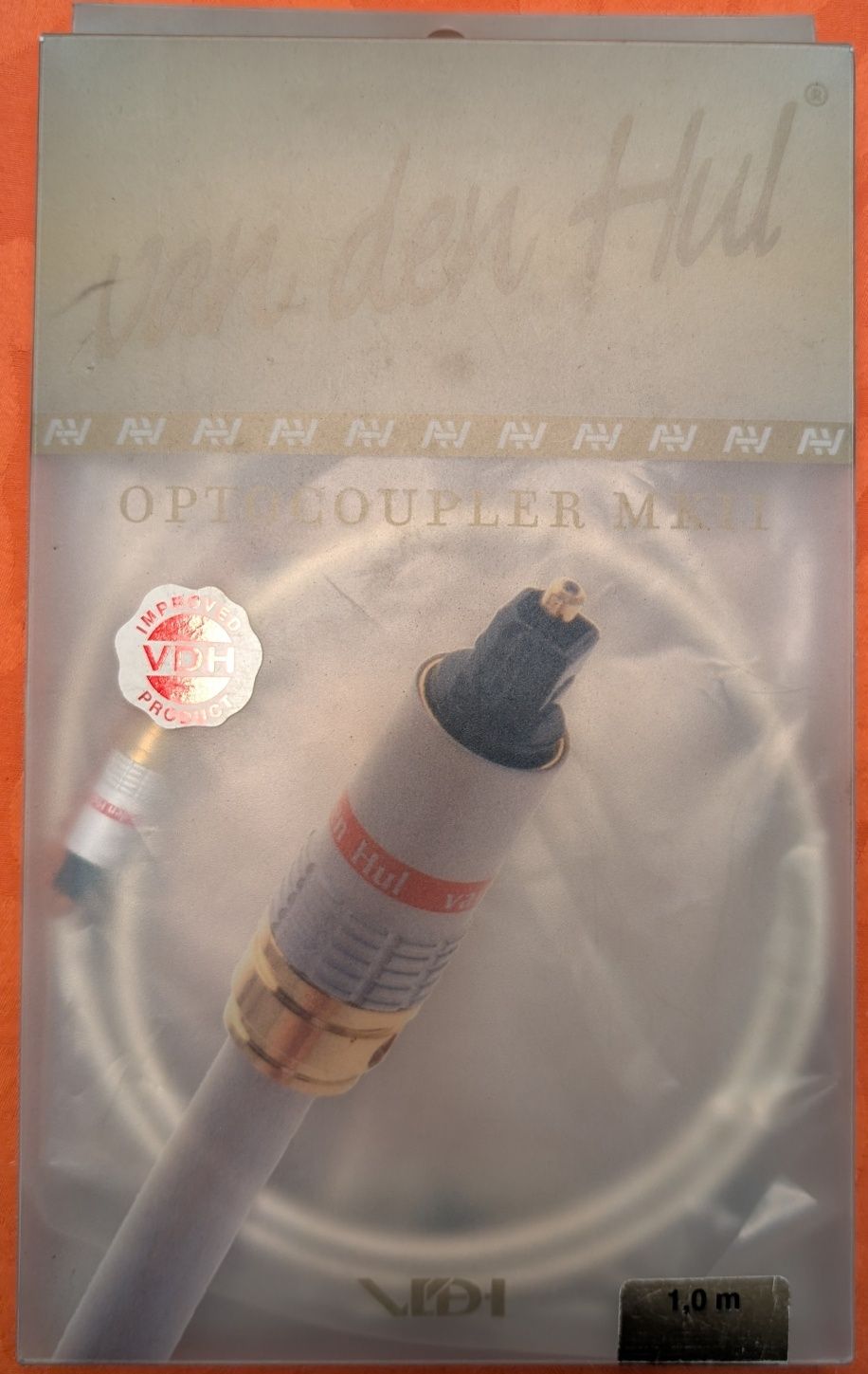 Cabo Óptico Van Den Hul Octocoupler MKII