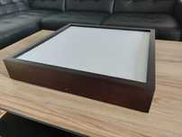 ## Lampa plafon sufitowy 50cmx50cm drewno wenge wysyłka w cenie!! ##