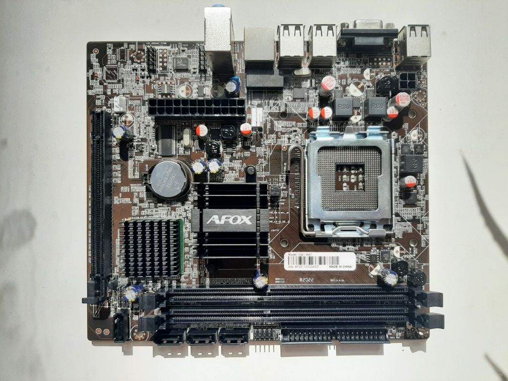 Материнська плата Afox IG41-MA7 LGA775 ddr3