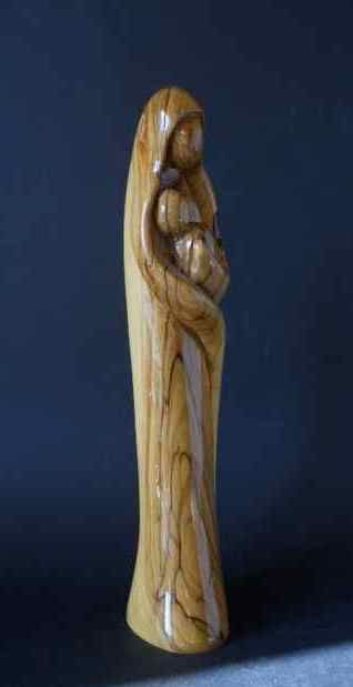 Винтажная Вифлеемская статуэтка ручной работы из оливковое дерево