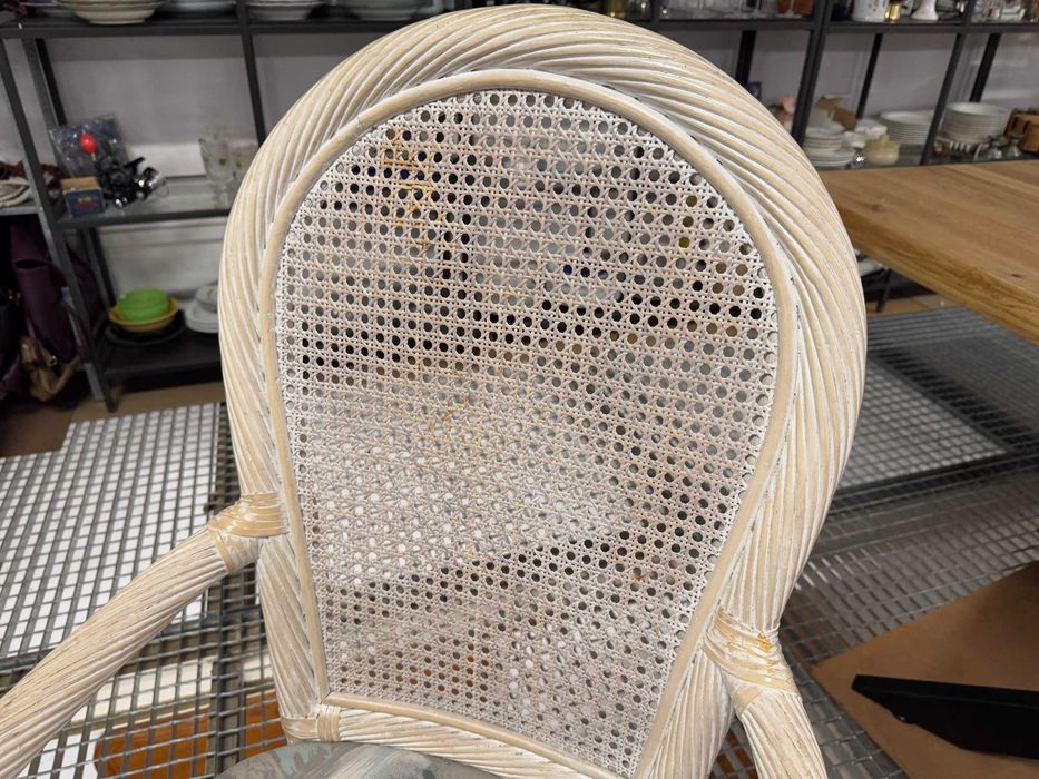 Meble na taras stół okrągły krzesła na ogród meble rattanowe