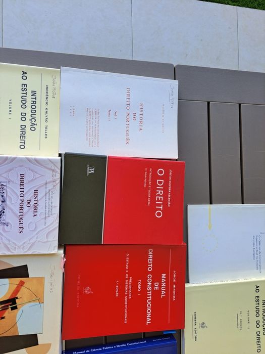 Vendo 17 Livros de direito, usados
