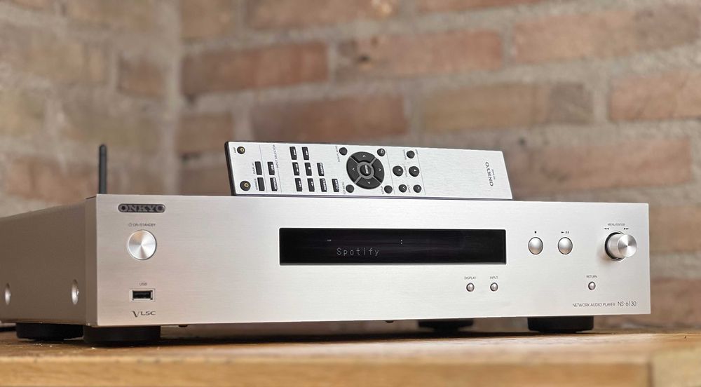Onkyo NS-6130 – sieciowy odtwarzacz audio, Spotify, USB, pilot
