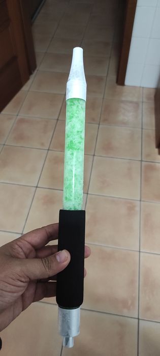 Tubo para shisha em gelo