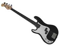 Harley Benton PB-20BK LH gitara basowa LEWORĘCZNA - ustawiona!