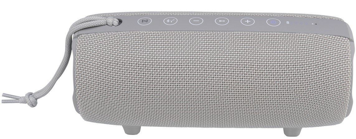 Głośnik mobilny XMUSIC BTS800G Szary Bluetooth AUX