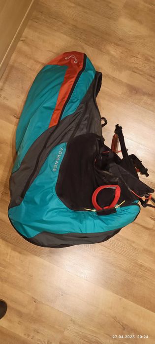 Bardzo fajna Uprząż ADVANSE  3  Bardzo mało używana + karbonowa belka