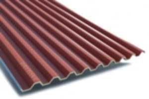 Chapas cubertura em sanduíche e PVC