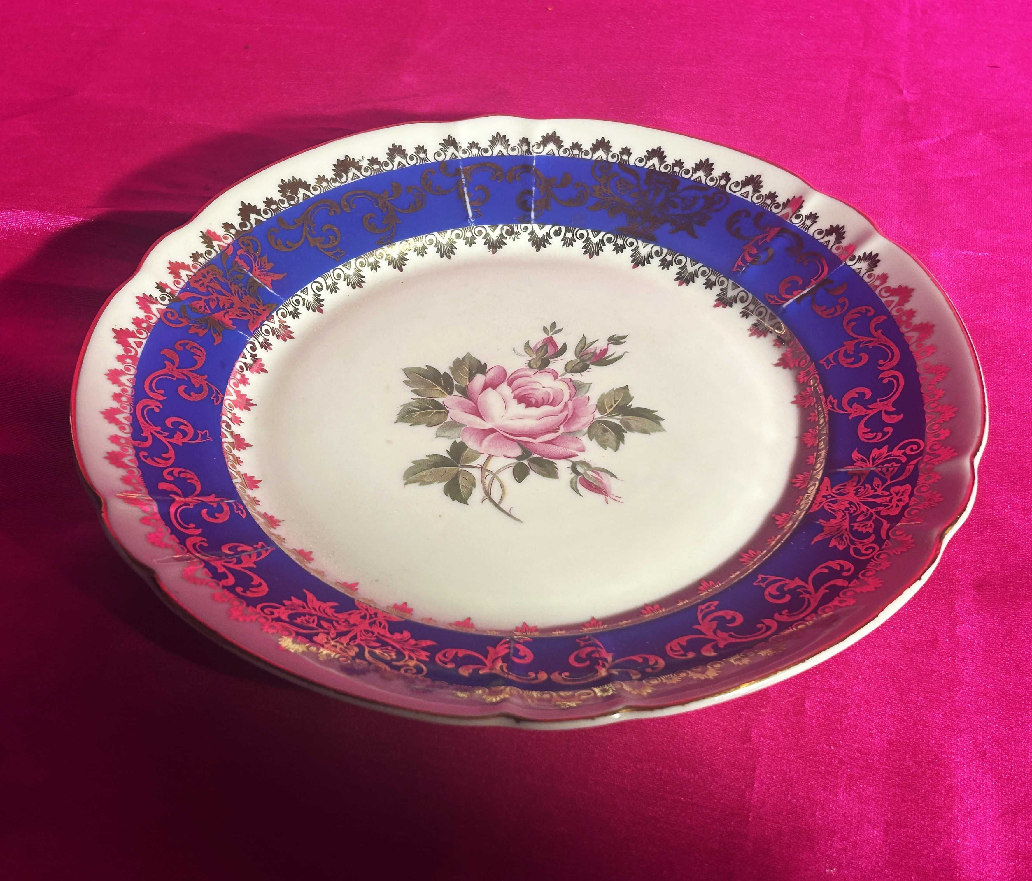 Porcelana Oscar Schlegelmilch, pięknie zdobiona