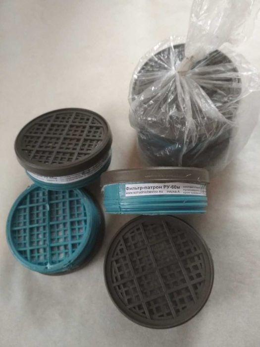 Фільтр -патрон запасний марки А до респіратора РУ-60М.