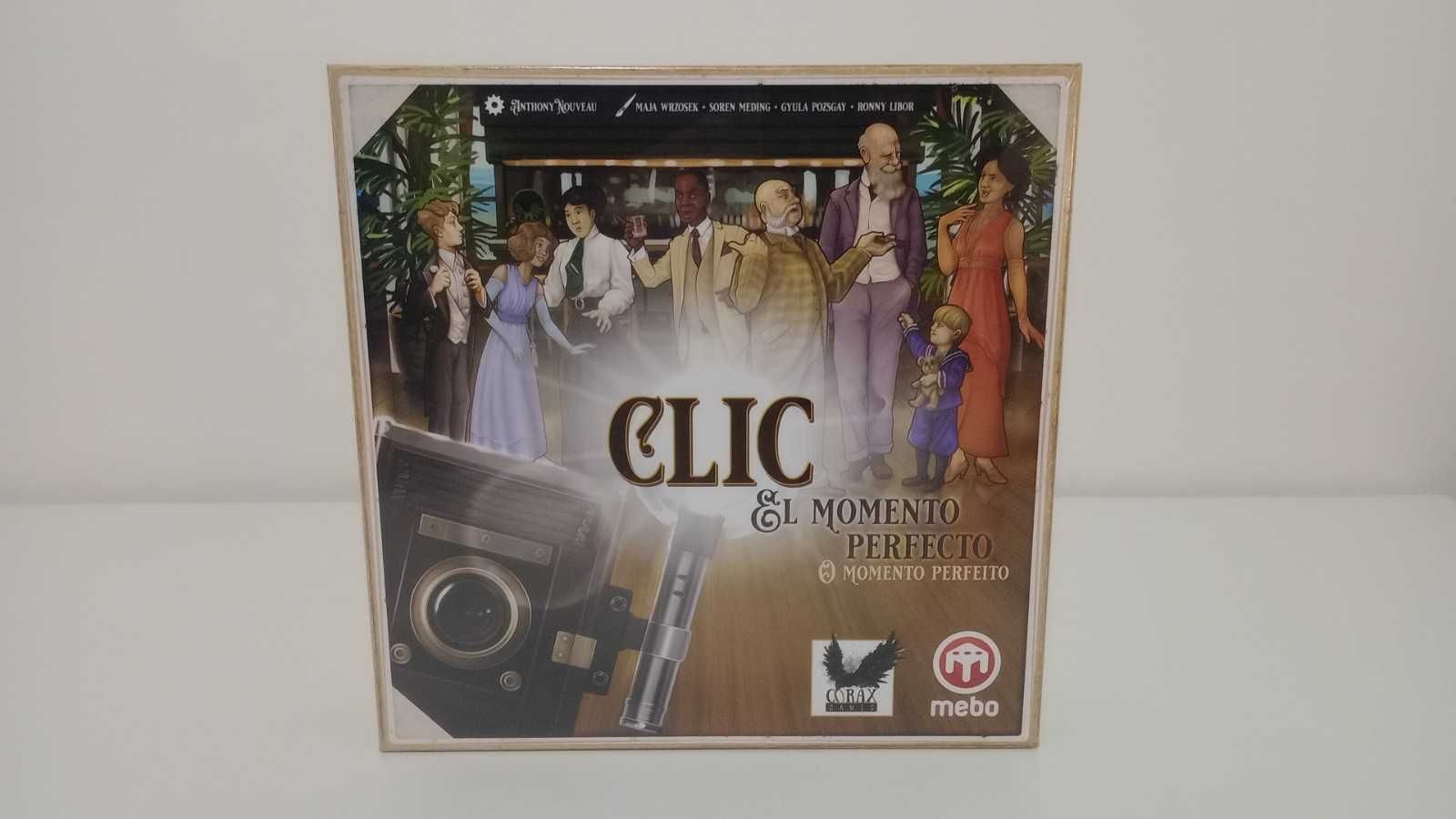 Click o Momento Perfeito - Jogo de Tabuleiro