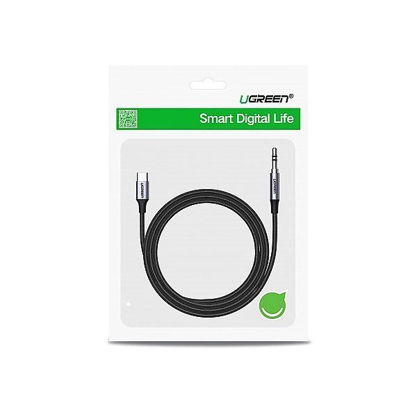 Ugreen kabel audio stereo Aux 3,5 mm mini jack - Usb Typ C do telefonu