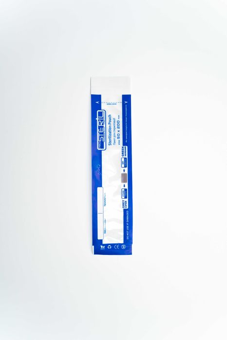 Крафт пакети 50х200мм ProSteril для стерилізації сухожар 100шт прозорі