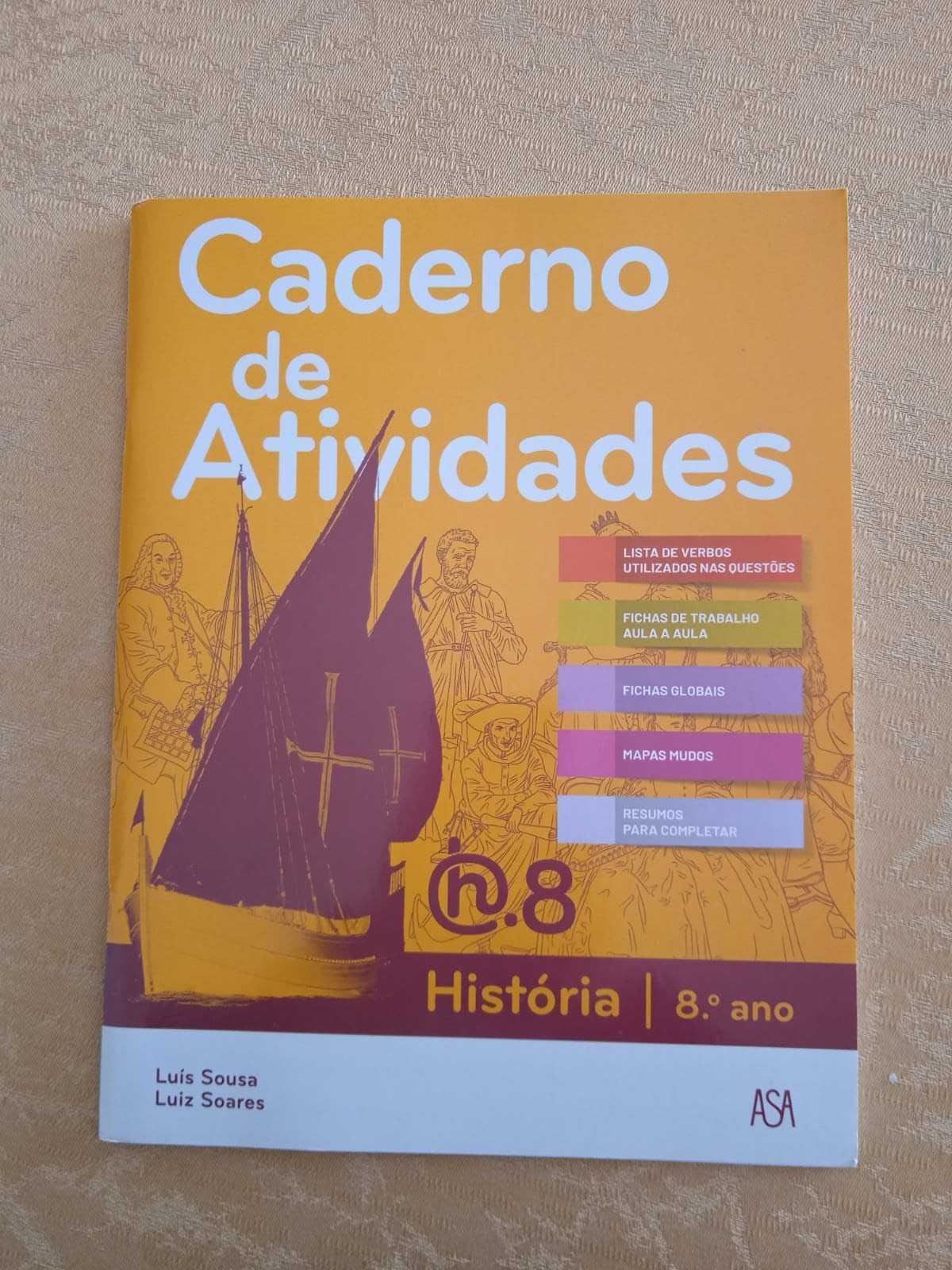 H.8 - História - Caderno de Atividades - 8 ano (NOVO)