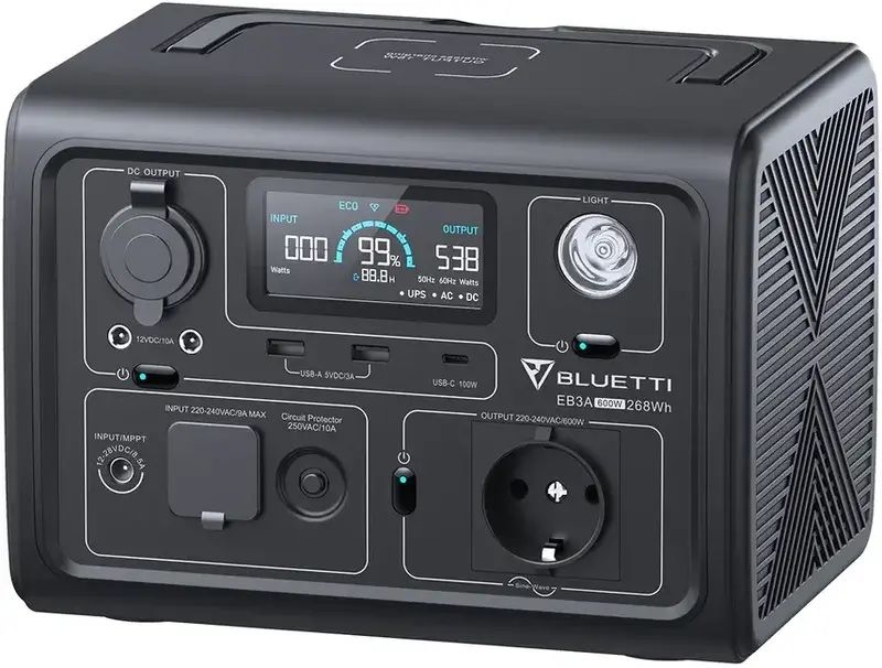 Зарядна станція BLUETTI EB3A Portable Power Station - В наявності!