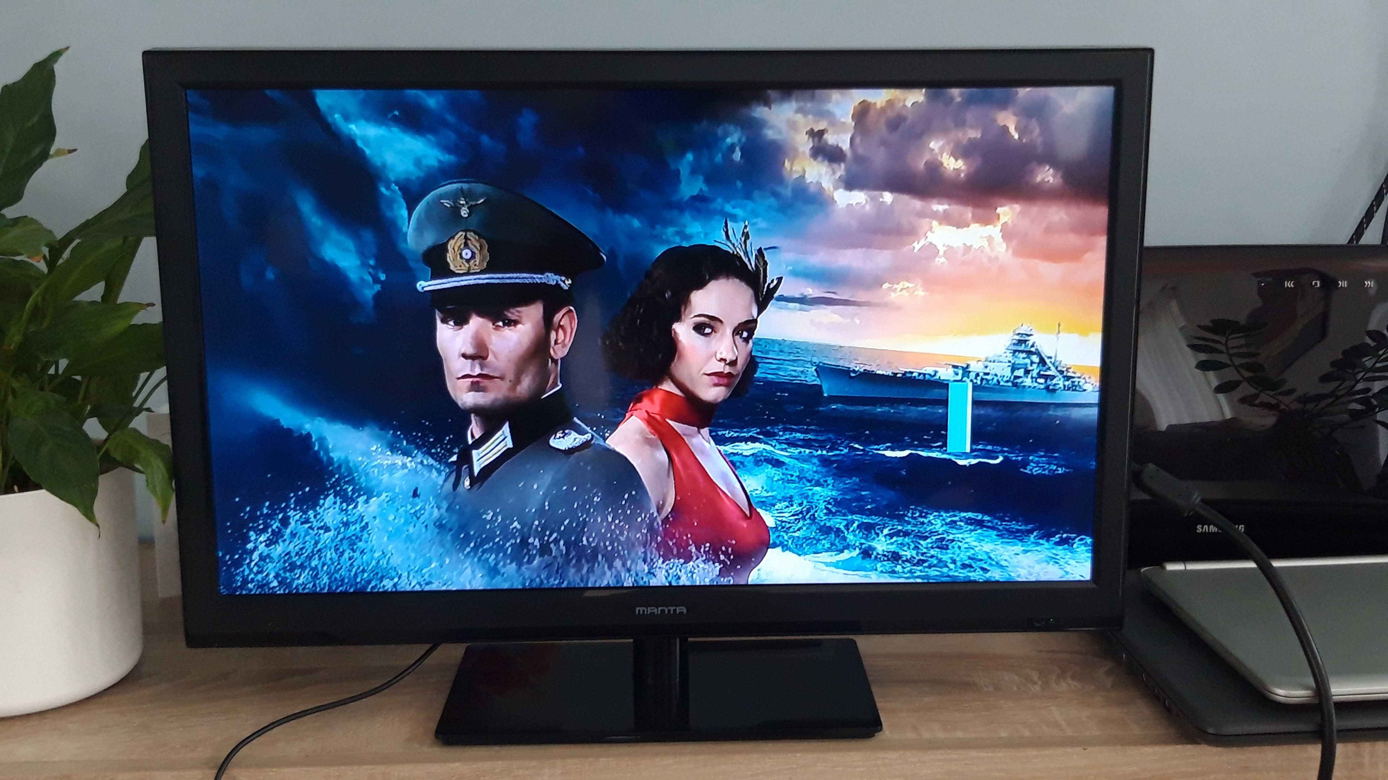 Tv LED 24" Full HD  Kamper Kemping Bus ciężarówka 12V-230V