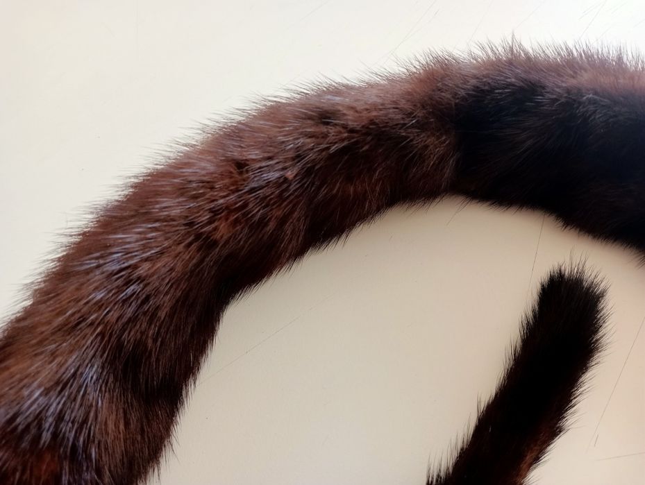 Estola com 2 cabeças de raposa