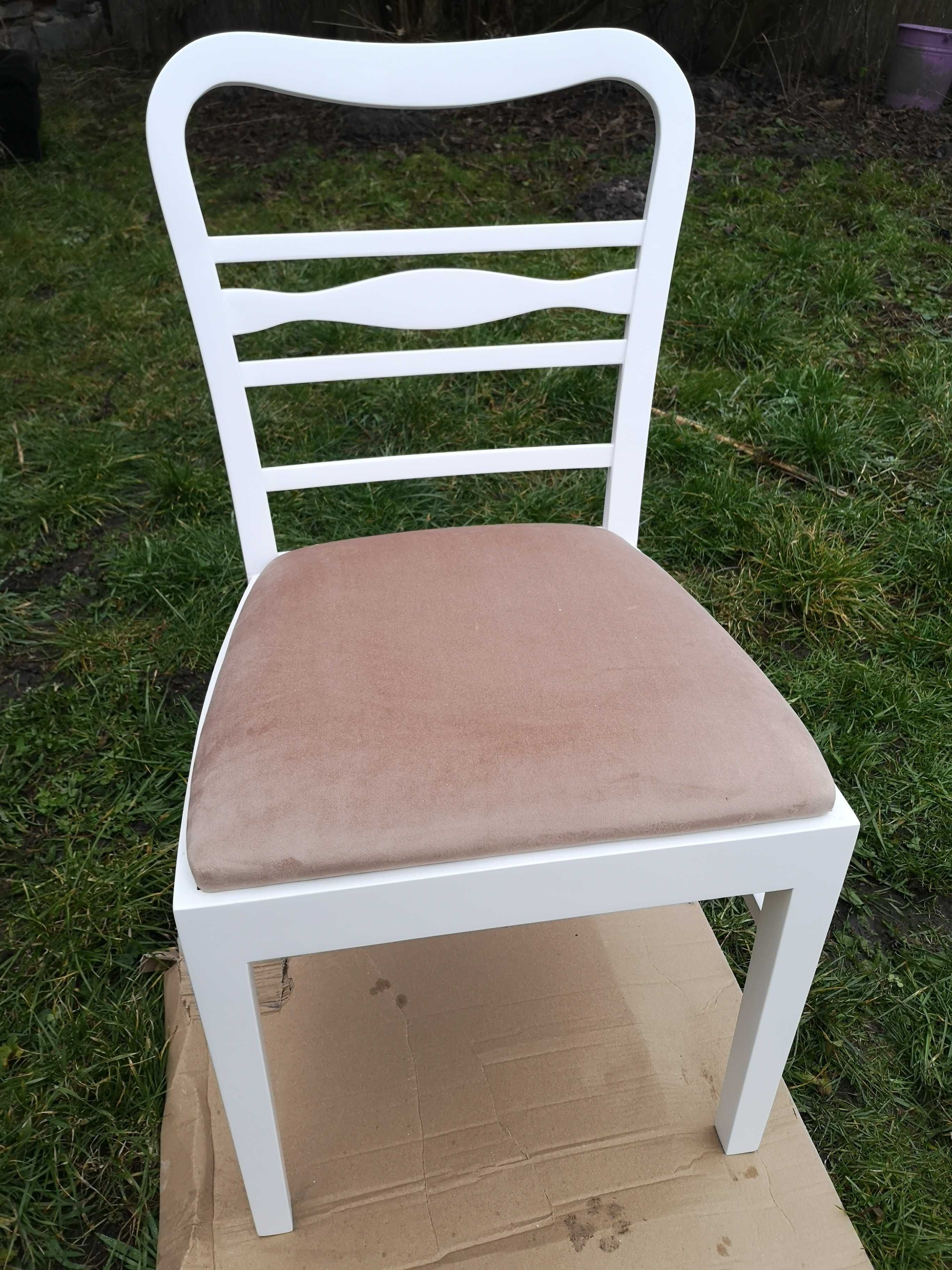 Krzesła bukowe retro vintage 4szt nowe