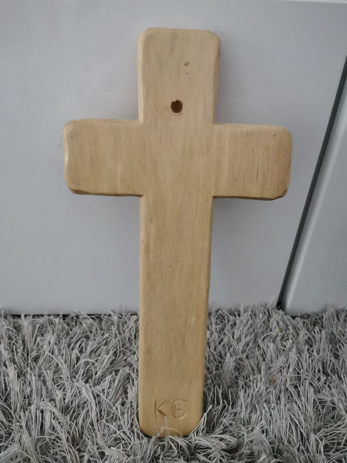 Krzyżyk z drewna